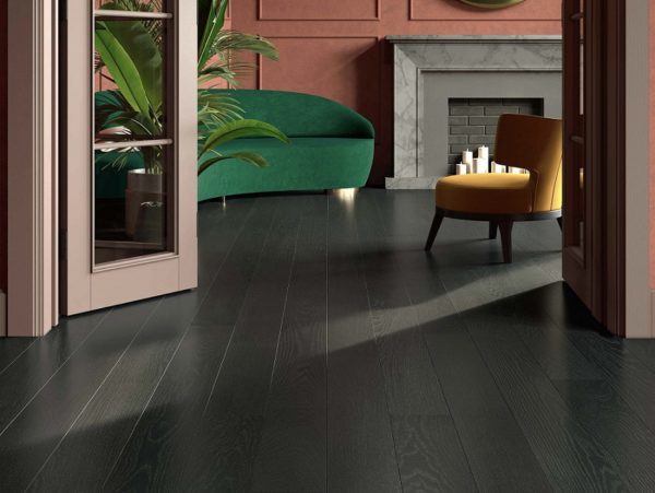 ESTA PARKET 1 STRIP ASH ELEGANT ONYX MATT LAC