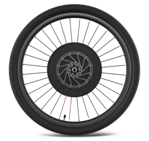 Smart-wheel-1-generation-bicycle-modified-electric-vehicle-power-steering-wheel-electric-vehicle-Black