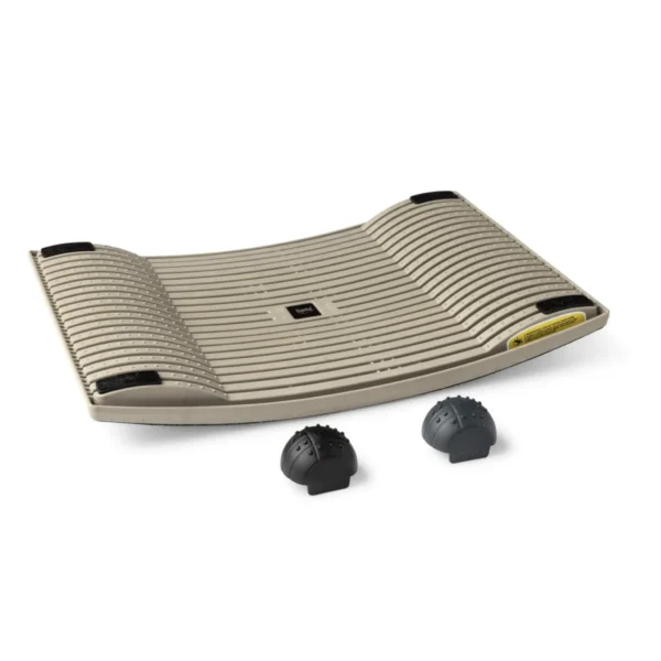 Gymba elastic activation board with massage balls for feet.