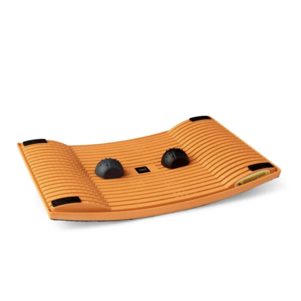 Gymba elastic activation board in colour tangerine.