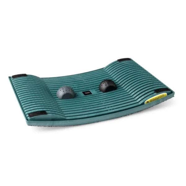 Gymba elastic activation board in colour tidepool green.