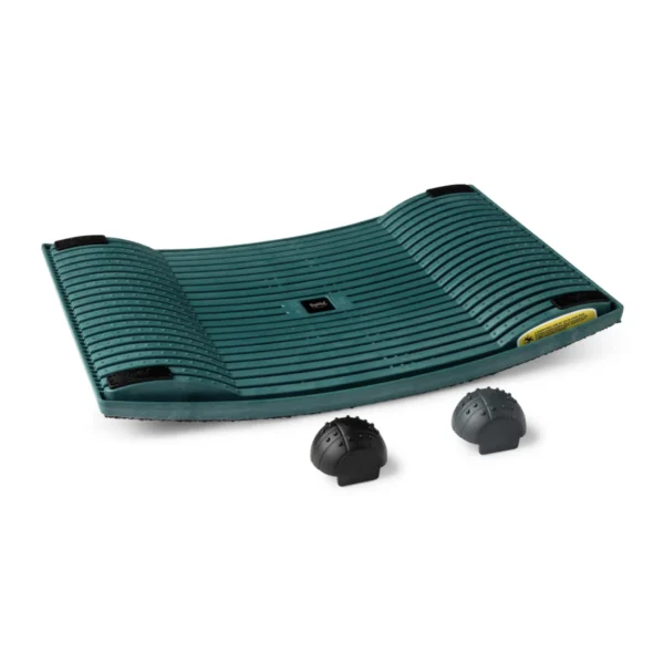 Gymba elastic activation board with massage balls for feet.