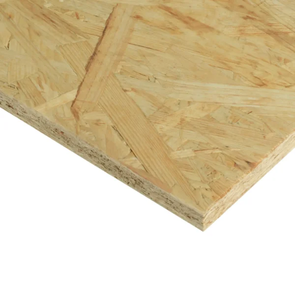 OSB3 plate pexc 11x1200x2600 mm 3.12 m² close - up look.