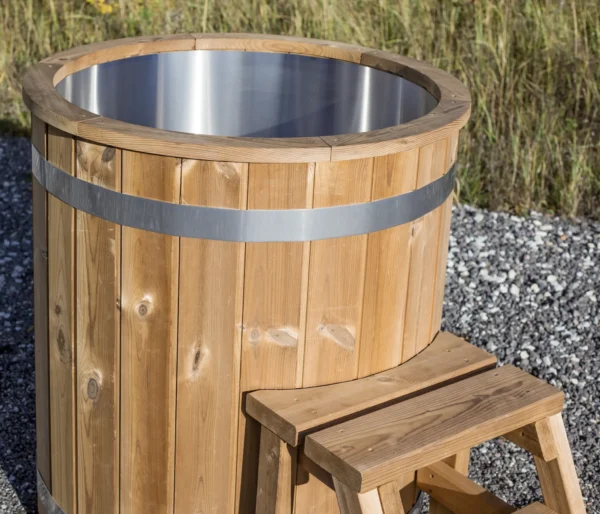 Stainless steel cold plunge tub for one - Image 2