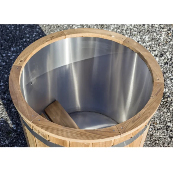 Stainless steel cold plunge tub for one - Image 5