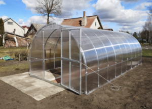 Kasvuhoone KLASIKA TORU 3x12m (36m2) vundamentide ja 4mm polükarbonaatkattega