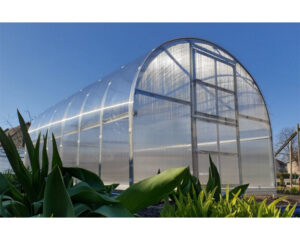 Kasvuhoone KLASIKA 3x8m baasiga, 4mm polükarbonaat