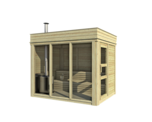 Saunakuutio 2×3 m