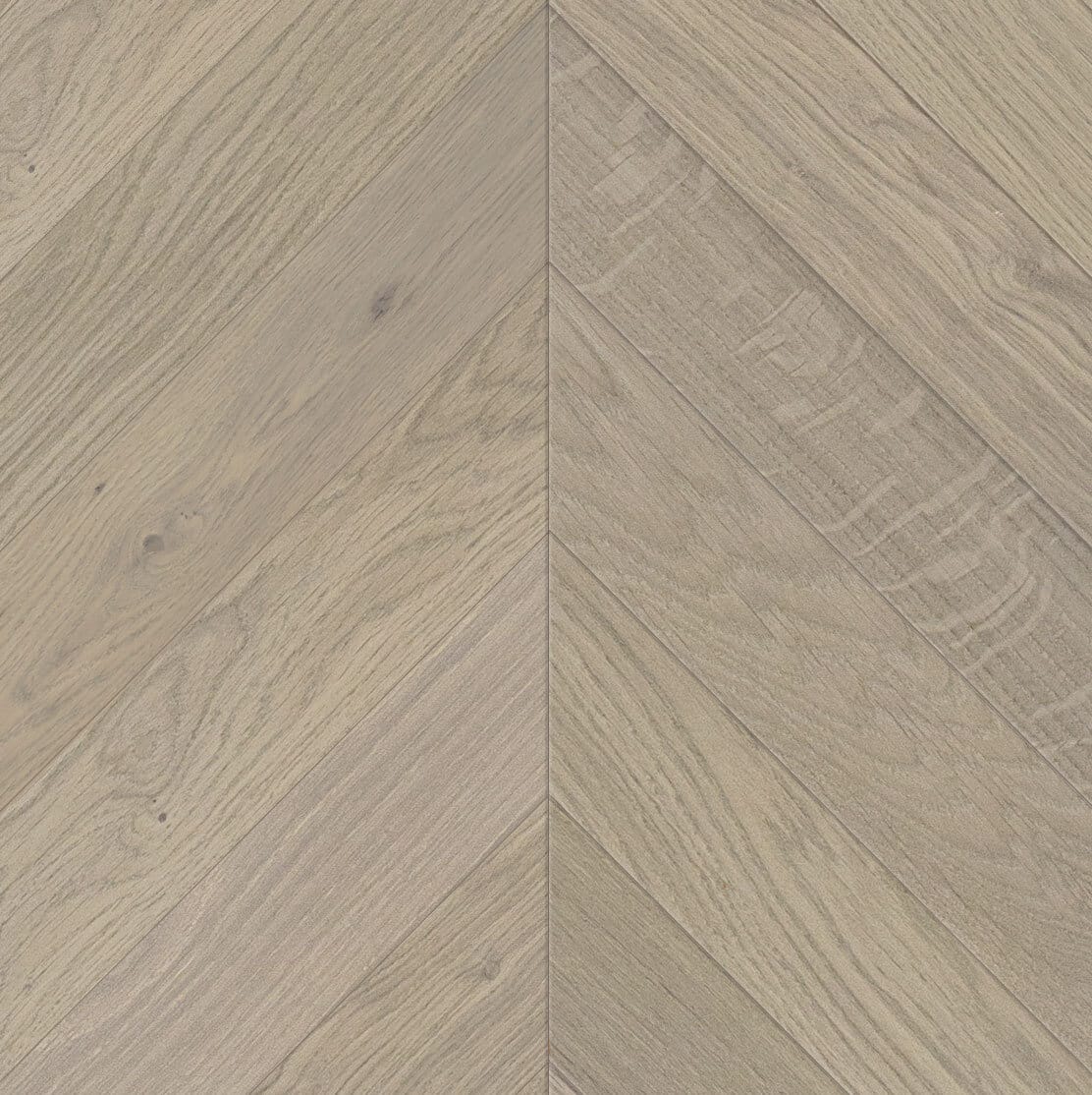 EstaParket Oak Chevron P A/B Sandstone Original Extra Matt Lacquer 4B Brushed