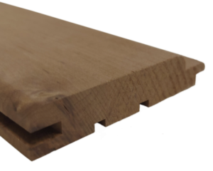Sauna wall panel thermo alder A STP 15×90