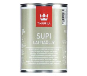 Väritön lattiaöljy – Supi Lattiaöljy 0,9l