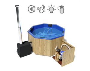 Loistava tarjous! “OCTA”  palju poreilla & vesihieronnalla 1,8×1,8m