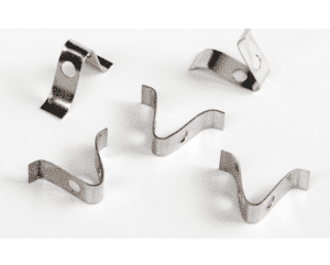 Hanging hook, stainless steel, 10 pcs