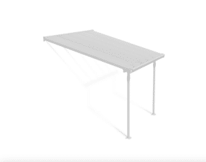 Terassikatos Feria 3x3m Valkoinen/Kirkas