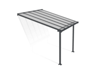 Terassikatos Olympia 3×3,05 harmaa/kirkas