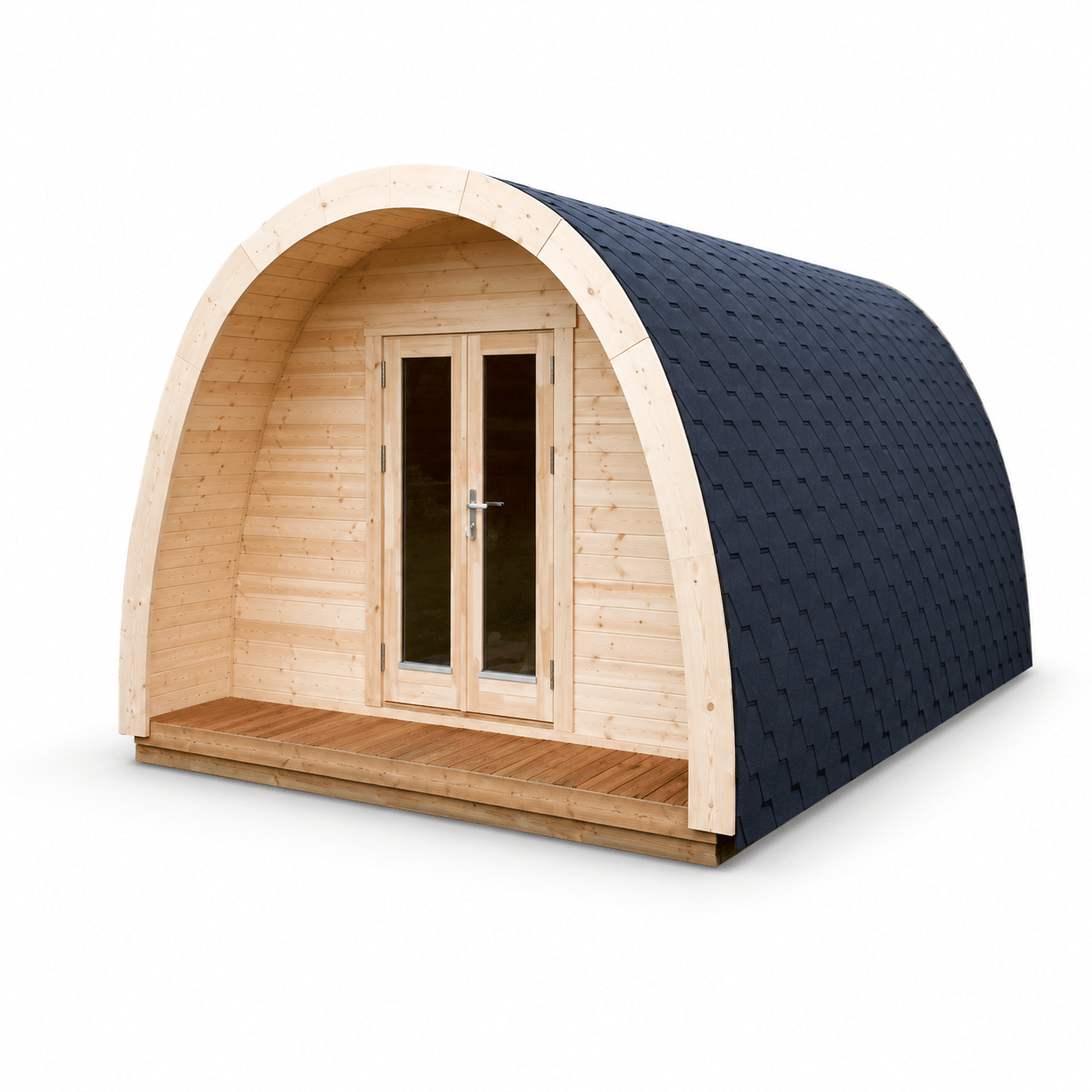 Insulated camping Pod 3 m x 5.9 m