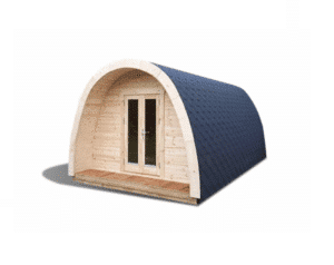 Eristetty leirintämökki 3 m x 5.9 m