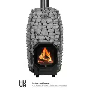 HUUM HIVE Flow puuküttega keris 9,8kW + TASUTA kerisekivid!