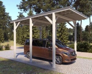 Autokatos “Ralf” 24m² matkailuautolle, Holzbrüder