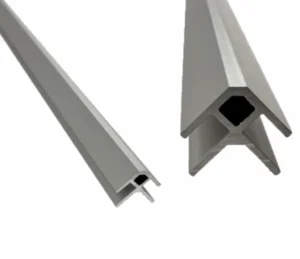 Päätylista SPC-sisustuslevyille alumiini 3070mm Järnvik