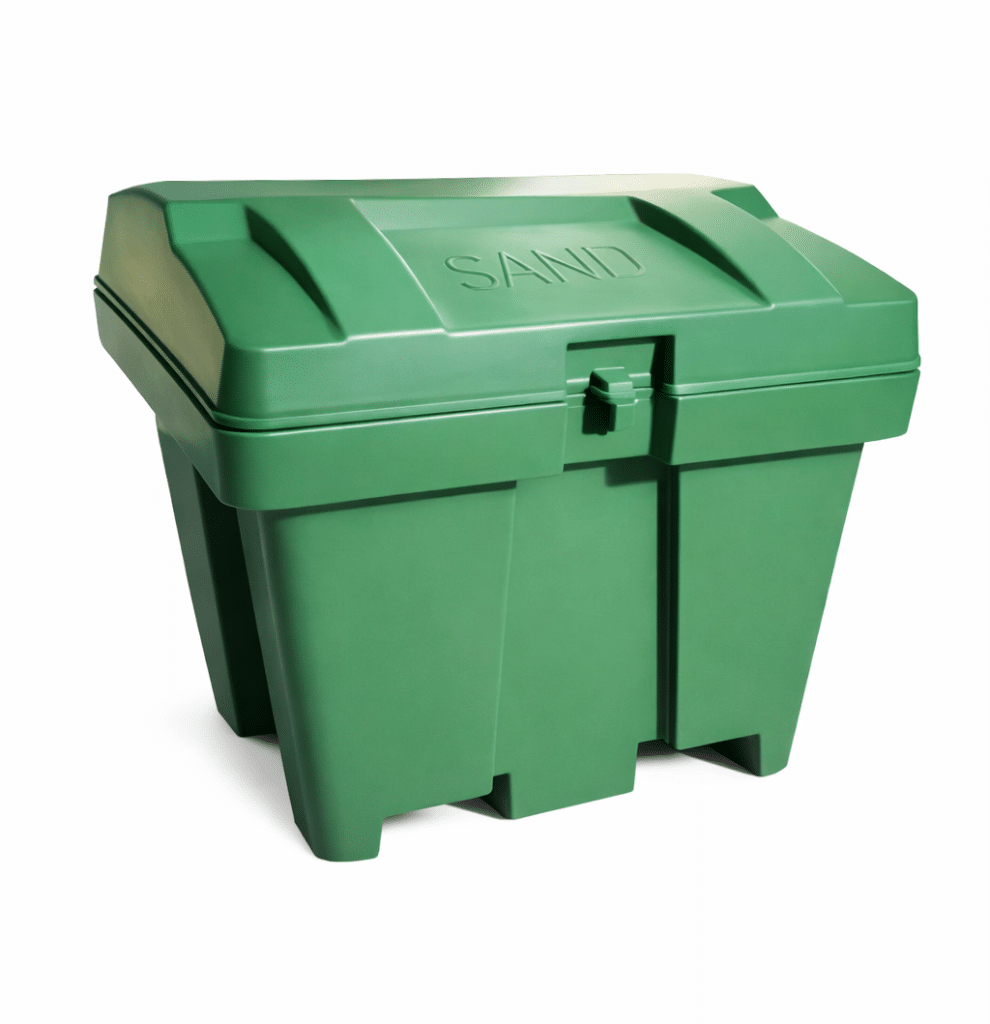 Hiekka/suola/absorboiva säiliö 250L