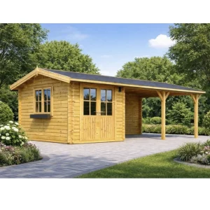 Autovarjualune koos kuuriga 30m² (4 m x 7,5 m)