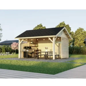 Grillmaja Lillevilla Kielo – 12 m² / 40 mm&nbsp;