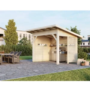 Barbecue shelter Lillevilla Kuusama – 6 m² / 40 mm