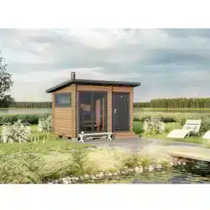 Lillevilla Sauna Kallavesi – 6,6m² / 44mm&nbsp;