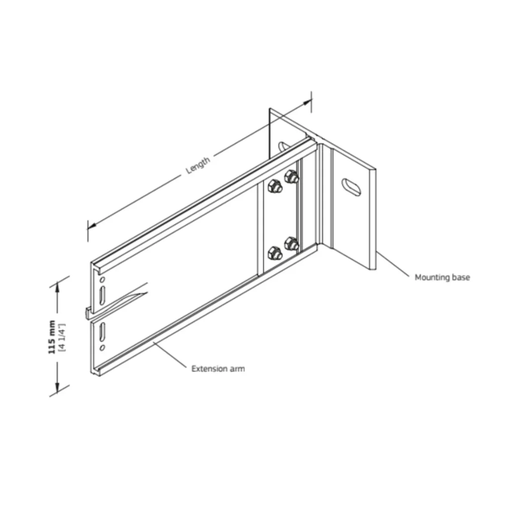 Bi-part brackets T&L