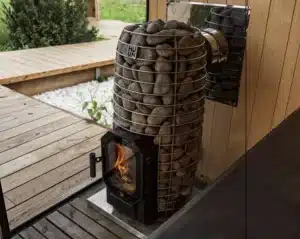 Is it true that steam from an electric sauna heater is always harsh?