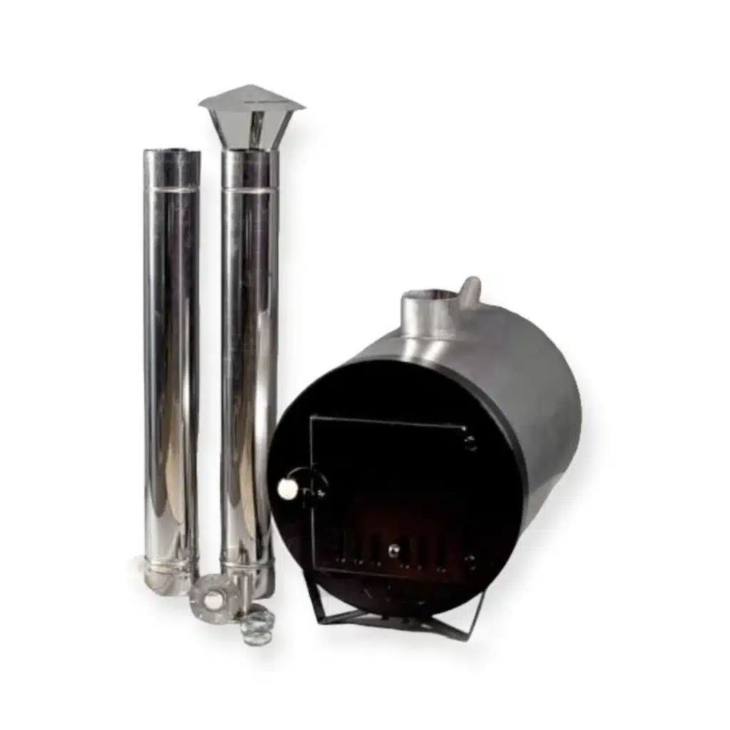 Round external heater for hot tub 14 kw