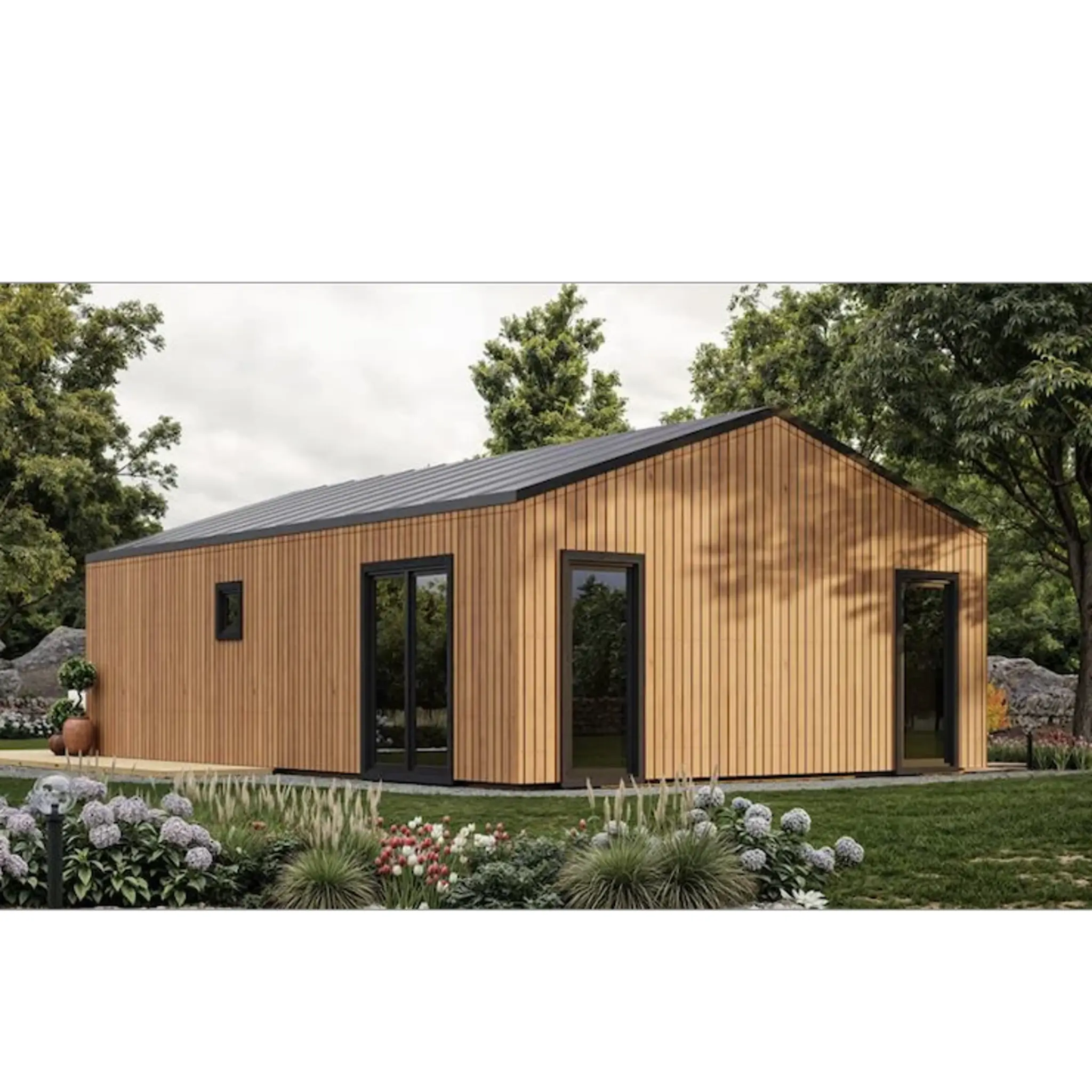 Insulated Timber Cabin Kaia 9.34 × 6.14 m