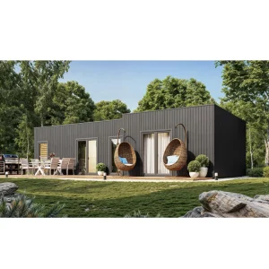 Insulated tiny house Nordic-L 5.74×11.94 m 