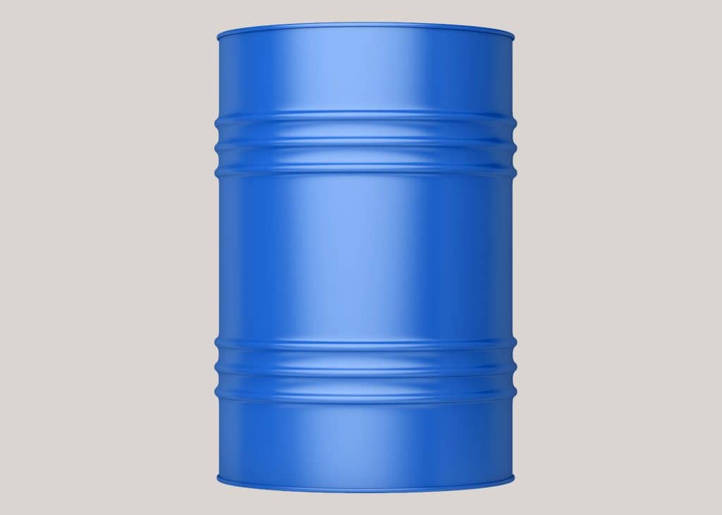 Steel Barrel With Lid – 200L
