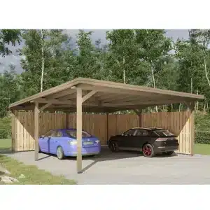 Modern carport 6 x 6 m 