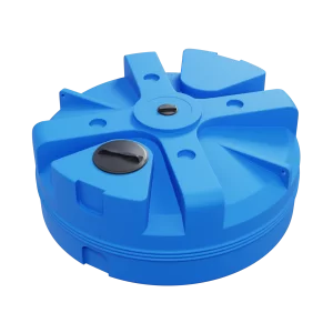 Plastic storage tank, vertical 3000L