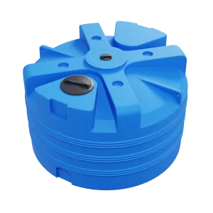 Plastic storage tank, vertical 5000L