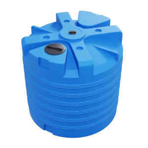 Plastic storage tank, vertical 8000L