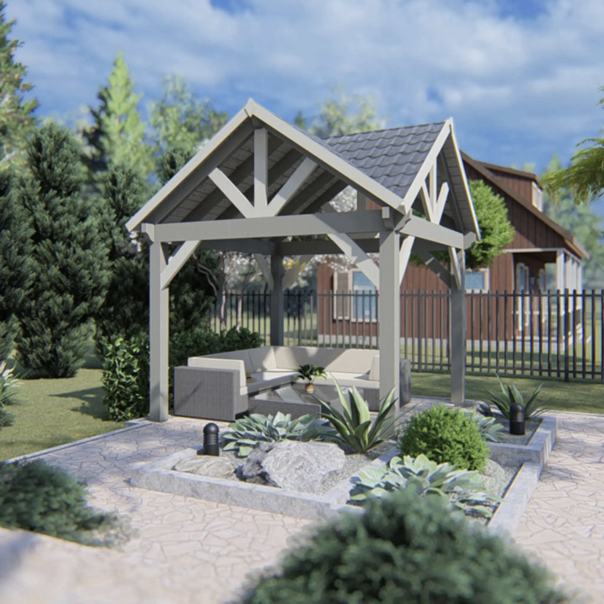 Pergola Oli (3 m × 3 m)