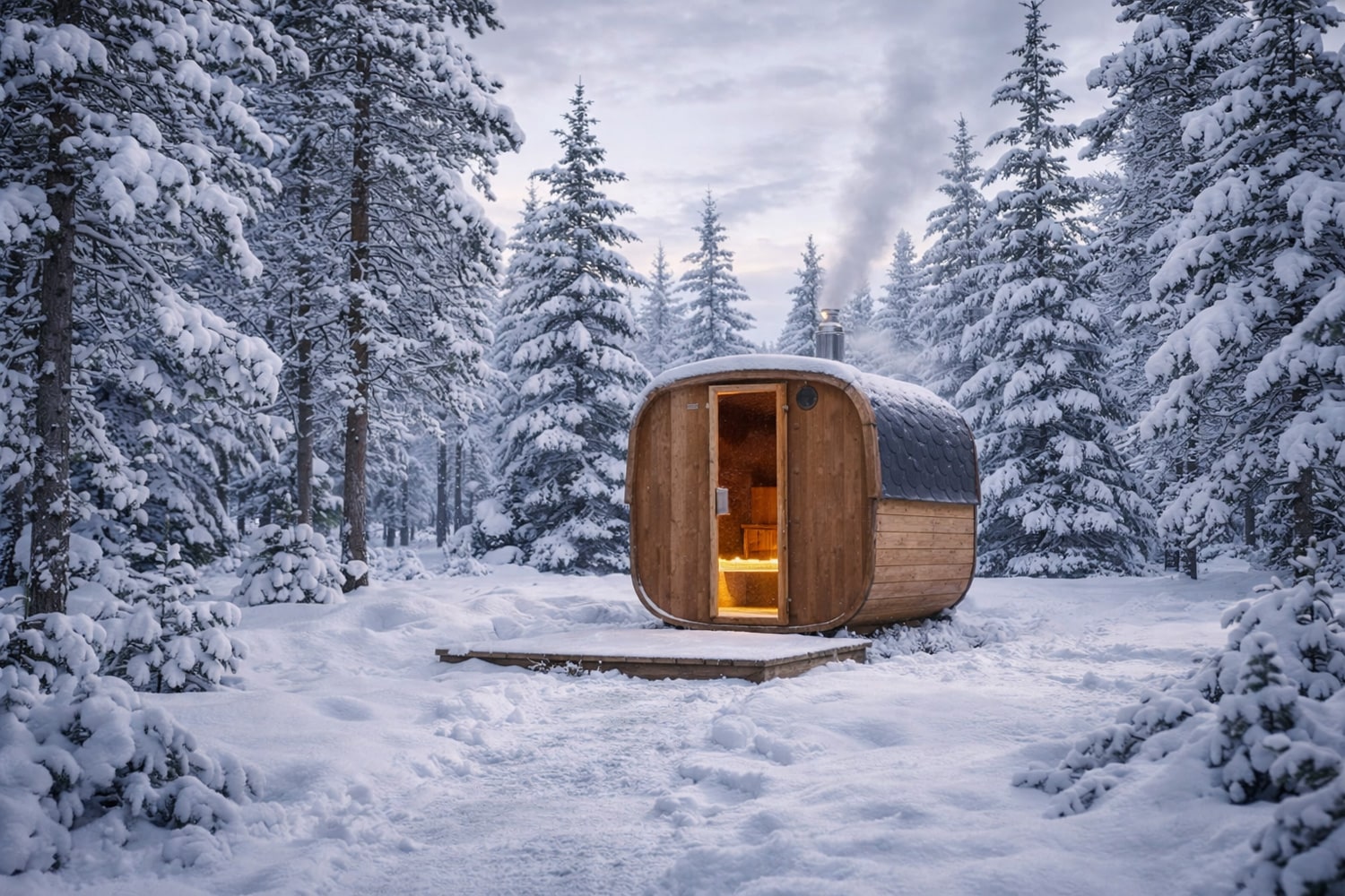 Cube sauna