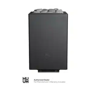 Electric heater HUUM CORE Wall Mini Combi 4 black 3,6kW