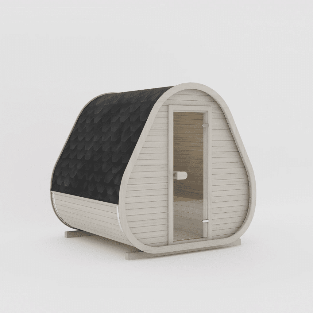 Herkus Classic Outdoor Sauna for 6 People