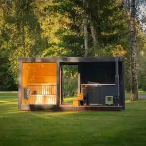 Tauras Classic Outdoor Sauna for 7 people