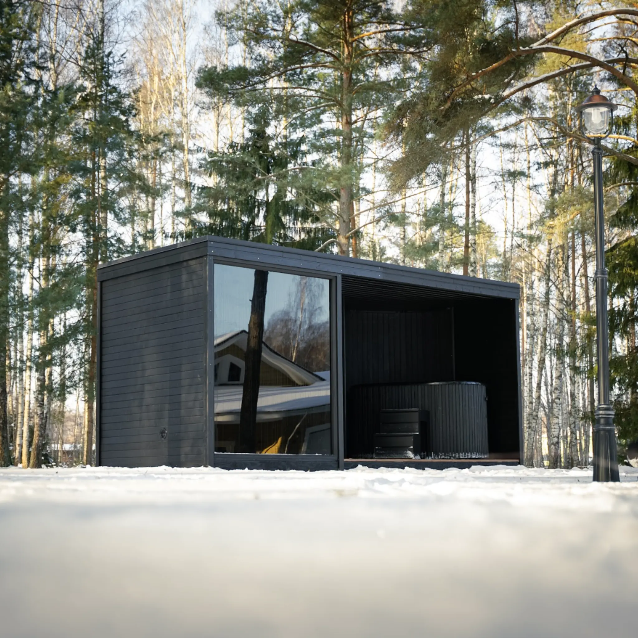 Tauras Modular Air ulkosauna 7 hengelle