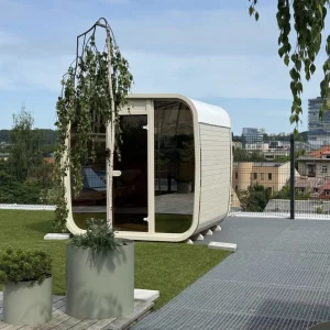 Ula classic Outdoor Sauna for 6 People