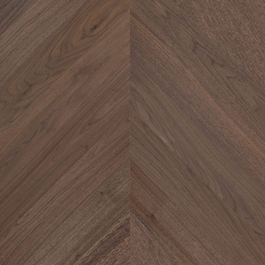 EstaParket Chevron Walnut Nova Eco AB Extra Matt Lacquered Gloss 10-15%