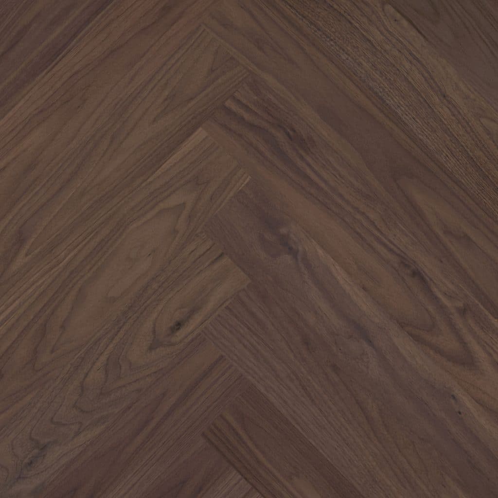 EstaParket Herringbone Walnut Nova Eco Elite Extra Matt Lacquered Gloss 10-15%