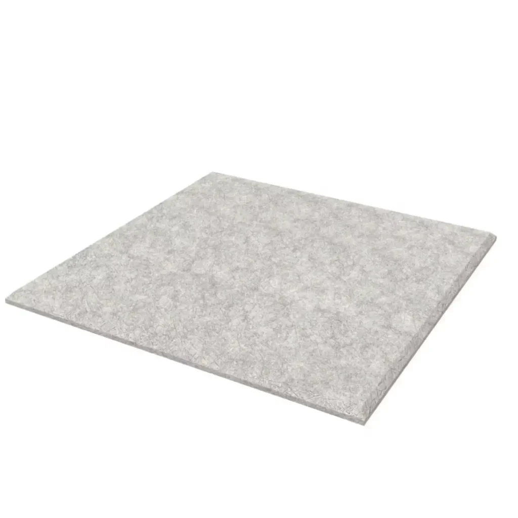 Acoustic felt panel 9 × 300 × 300 mm Gravus light grey, 4 pcs