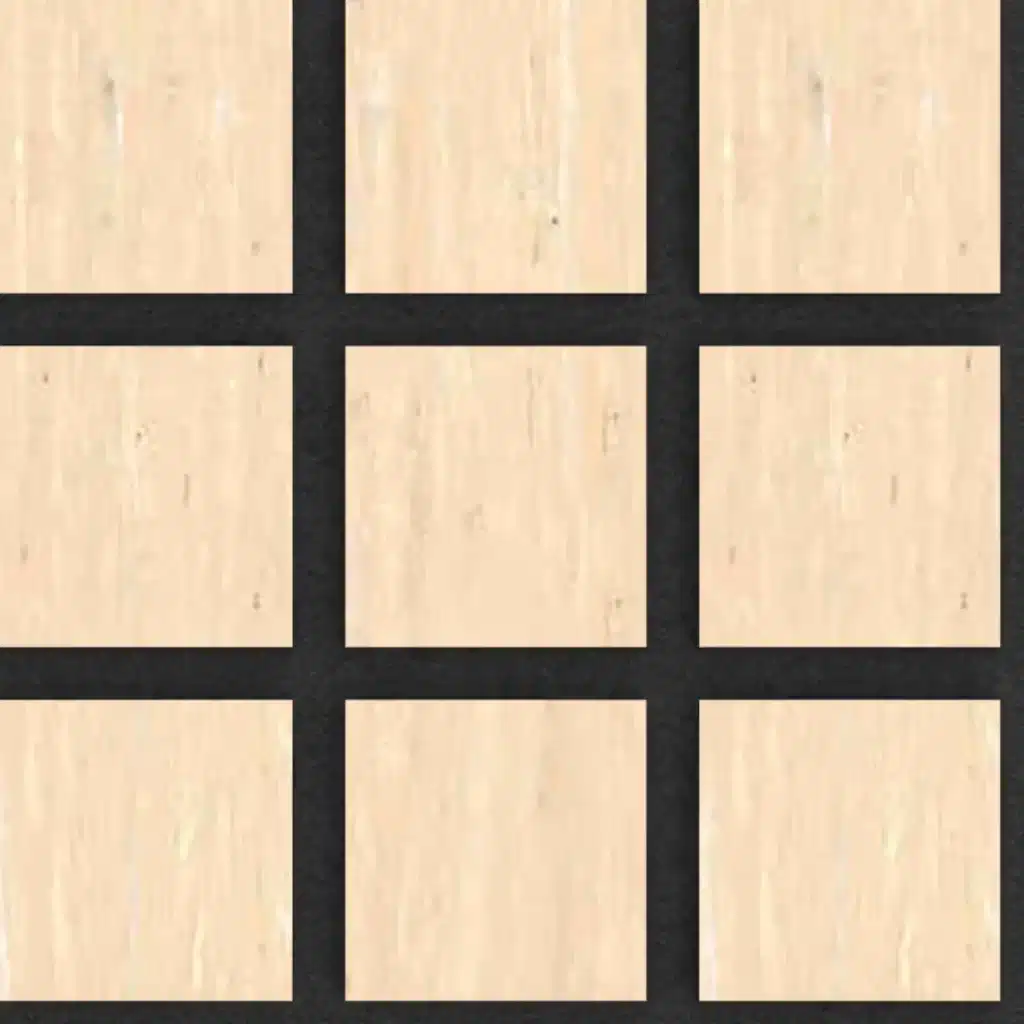 Akustiikkalevy 18X300X300 mm Gridus koivu